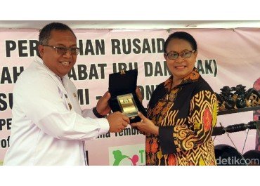 Menteri Yohana Resmikan Rumah Sahabat Ibu dan Anak di Sukabumi